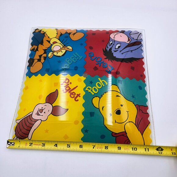Winnie The Pooh & Friends Vintage Walt Disney Glass Ceiling Light Cover Shade - Picture 13 of 14